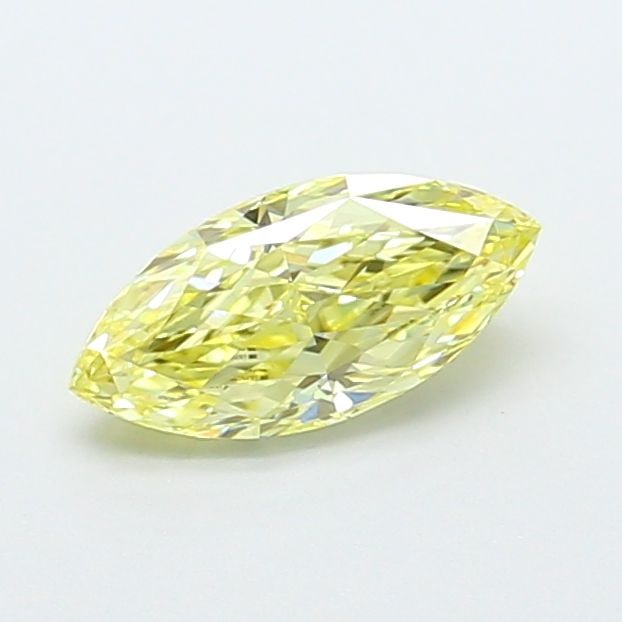 Loose Diamond - MARQUISE 0.94ct Fancy Intense Yellow VVS2