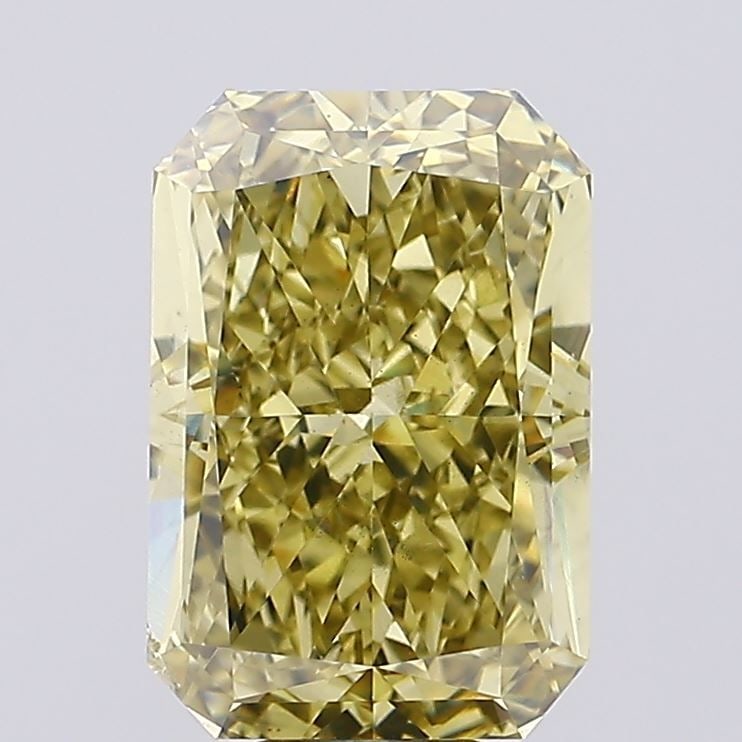 Loose Diamond - RADIANT 10.34ct Fancy Intense Yellow VS1