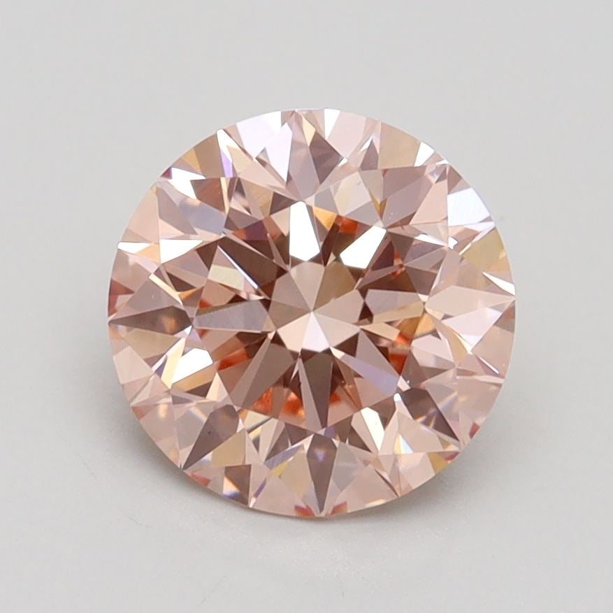 Loose Diamond - ROUND 1.8ct Fancy Intense Pink VS1