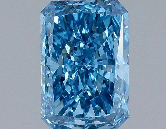 Loose Diamond - RADIANT 1.1ct Fancy Vivid Blue VVS2