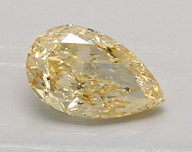 Loose Diamond - PEAR 1.11ct Fancy Intense Yellow VS1