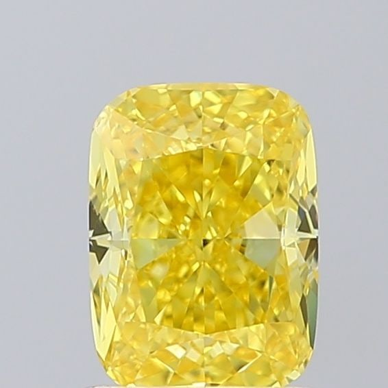 Loose Diamond - CUSHION MODIFIED 1.09ct Fancy Vivid Yellow VS1
