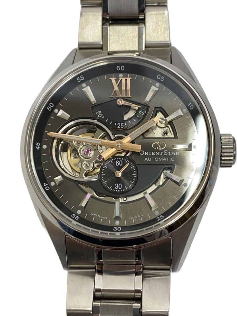 Orient Star Black Men's Wristwatch F6F4-UAB0