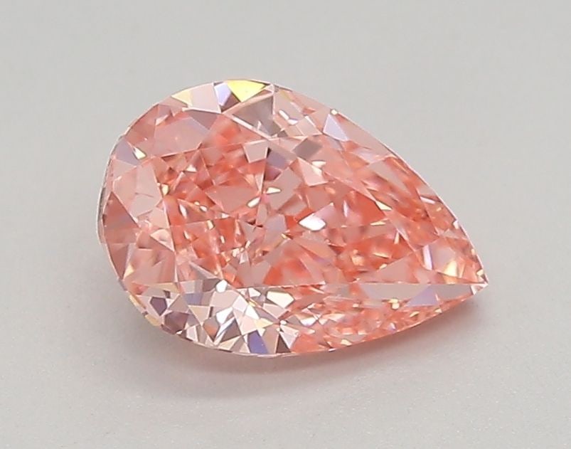 Loose Diamond - PEAR 0.77ct Fancy Vivid Pink VS1