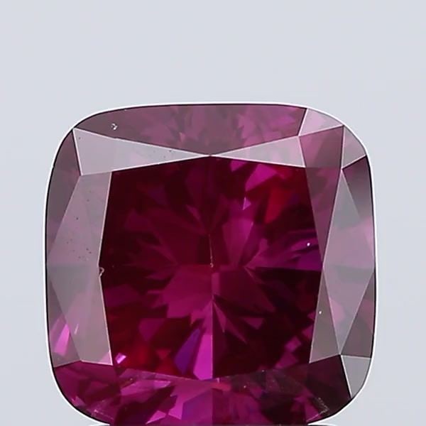 Loose Diamond - CUSHION MODIFIED 2.71ct Fancy Deep Pink VS2
