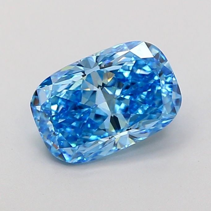 Loose Diamond - CUSHION MODIFIED 2.0ct Fancy Vivid Blue VS1