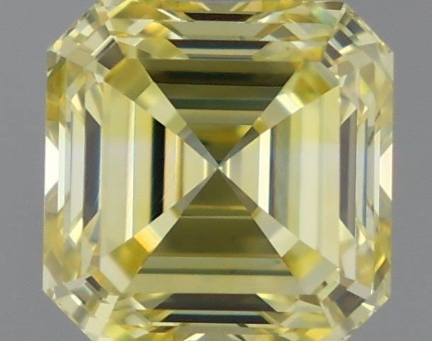 Loose Diamond - ASSCHER 0.75ct Fancy Intense Yellow VVS2