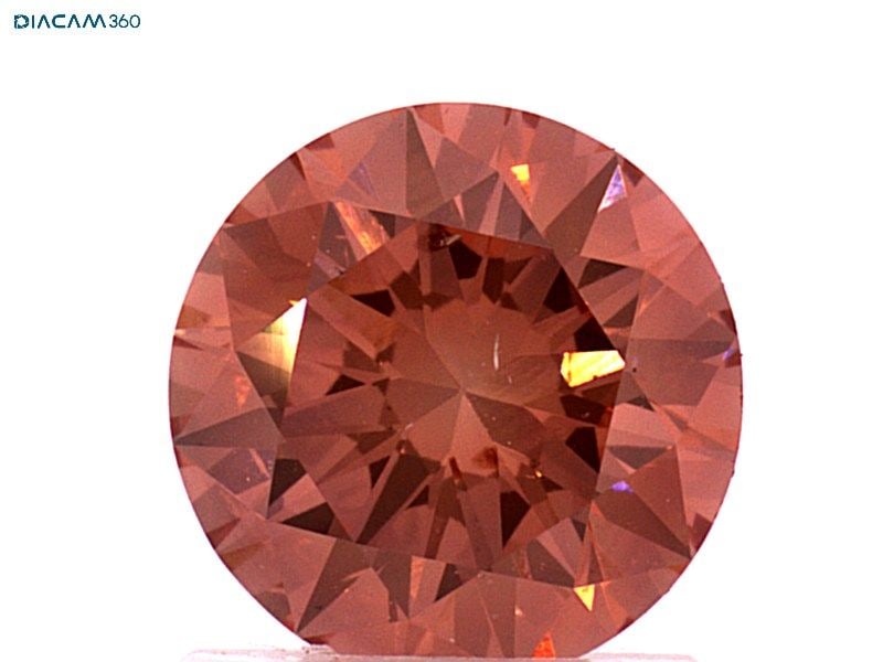 Loose Diamond - ROUND 1.14ct Pink SI1