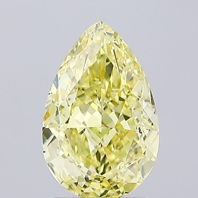 Loose Diamond - PEAR 1.77ct Fancy Intense Yellow VS2