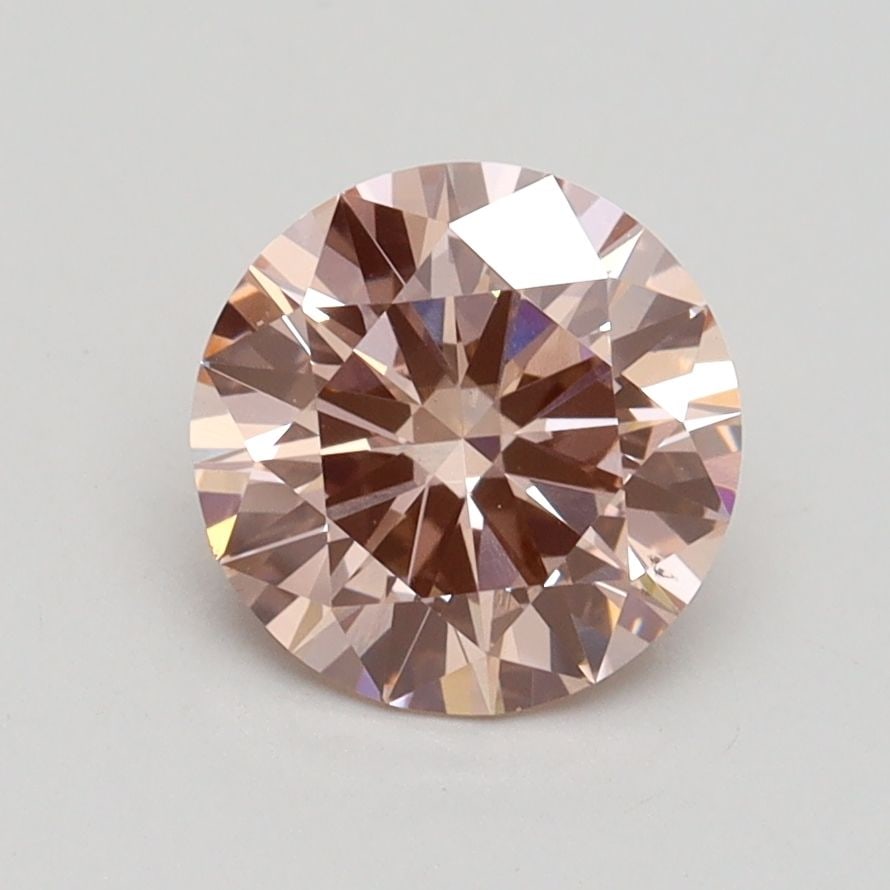 Loose Diamond - ROUND 1.41ct Fancy Intense Pink VS2