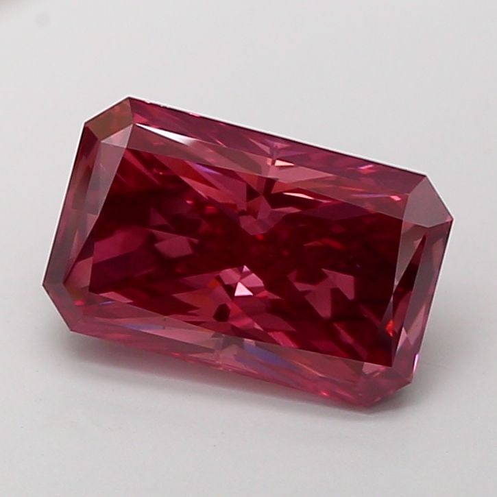 Loose Diamond - RADIANT 5.02ct Fancy Deep Pink VS2