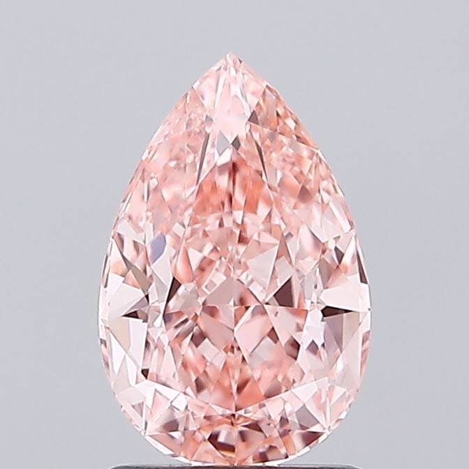 Loose Diamond - PEAR 1.52ct Fancy Vivid Pink VVS2