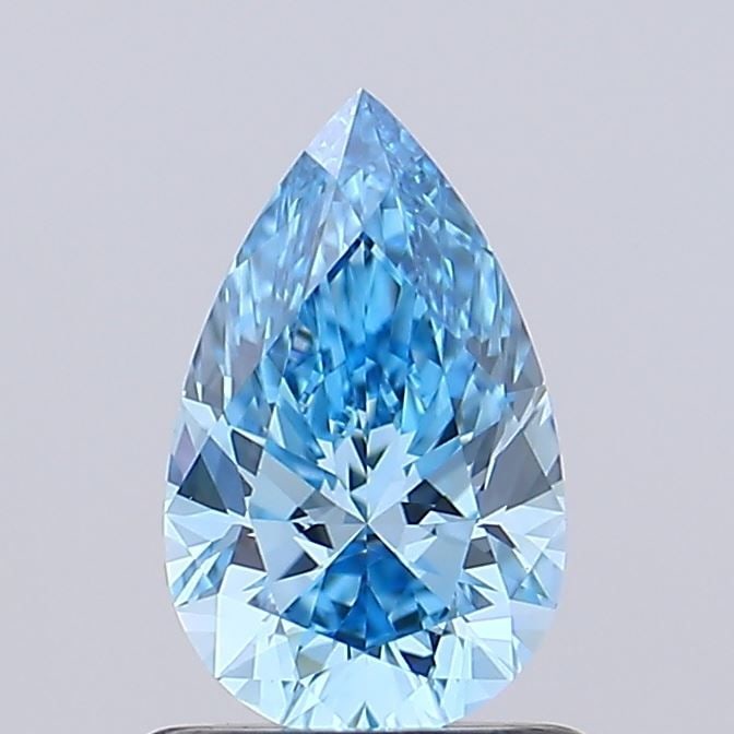 Loose Diamond - PEAR 0.73ct Fancy Vivid Blue VVS2
