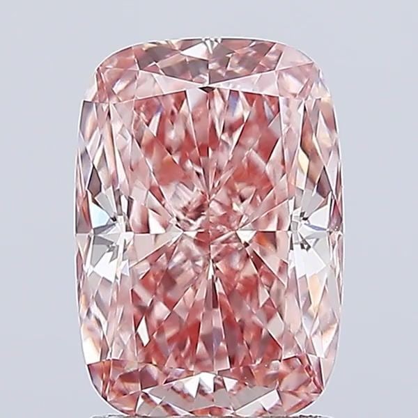 Loose Diamond - CUSHION MODIFIED 2.13ct Fancy Intense Pink VVS2