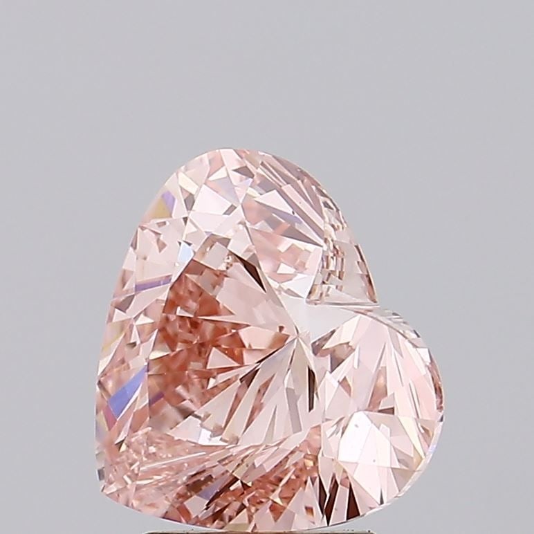Loose Diamond - HEART 3.0ct Fancy Intense Pink VS1: Loose Diamond - HEART 3.0ct Fancy Intense Pink VS1 Source: This is a real non-mined Diamond that has been grown in a lab Shape: HEART Carats: 3.0 Color: Fancy Intense Pink Certification: IGI Video: