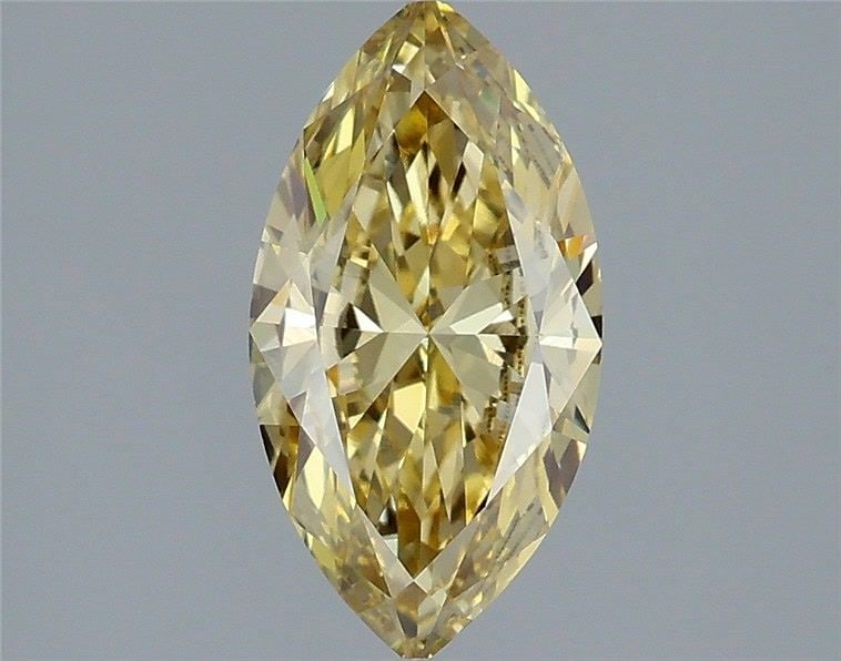 Loose Diamond - MARQUISE 1.3ct Fancy Intense Yellow VVS2