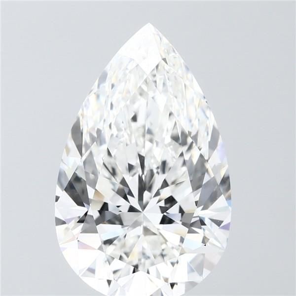 Loose Diamond - PEAR 6.07ct F VVS2