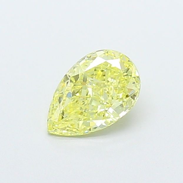 Loose Diamond - PEAR 0.9ct Fancy Intense Yellow VS2