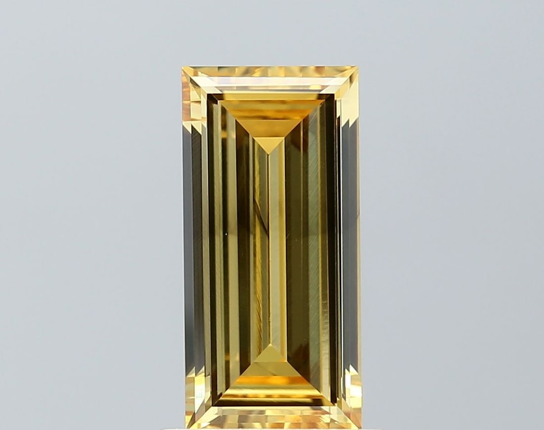 Loose Diamond - BAGUETTE 1.04ct Fancy Intense Yellow VS2