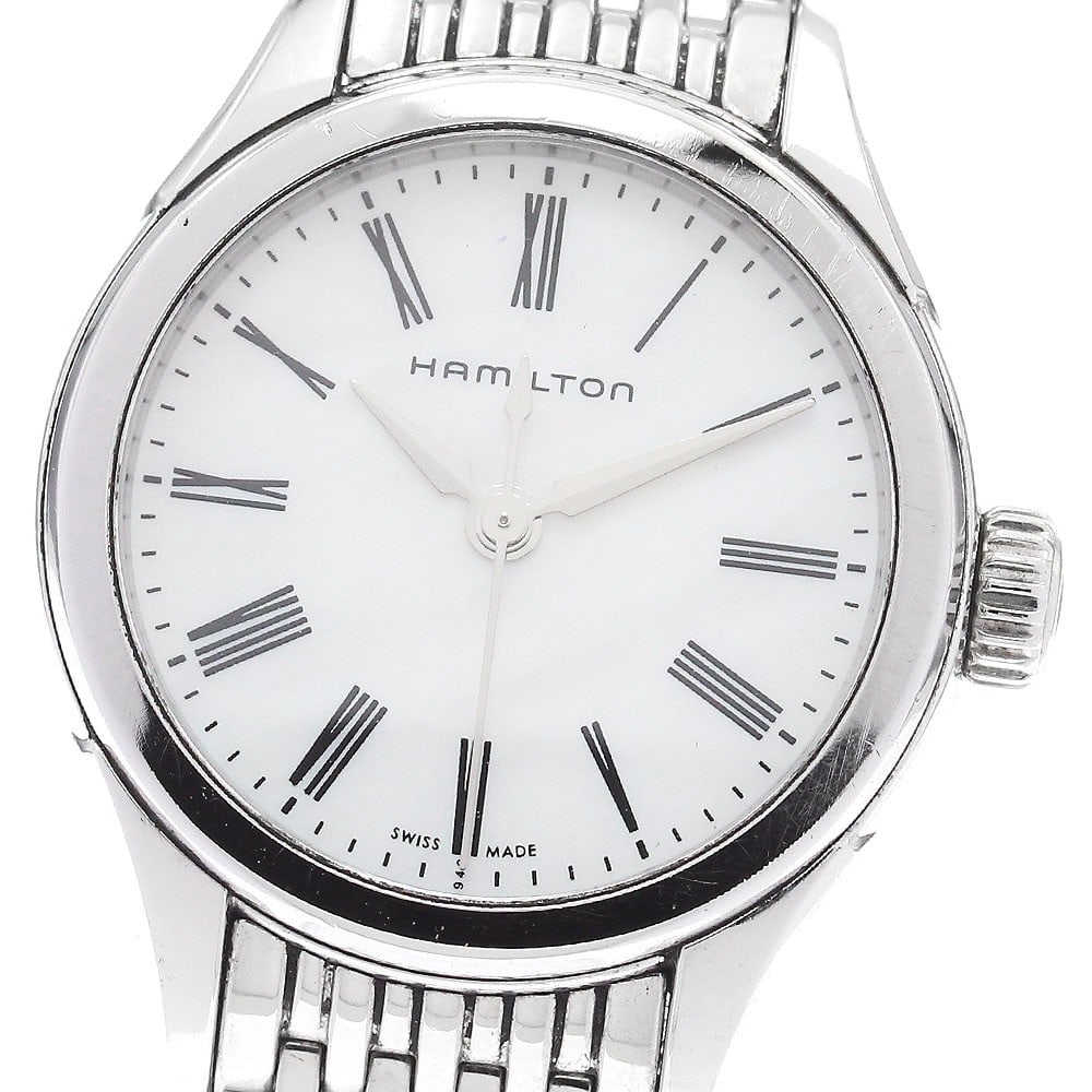 Hamilton Variant H392510 Quartz White Shell Ladies Watch