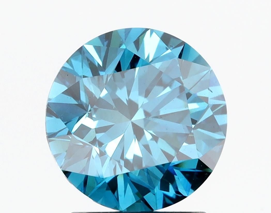 Loose Diamond - ROUND 2.0ct Fancy Blue VS2