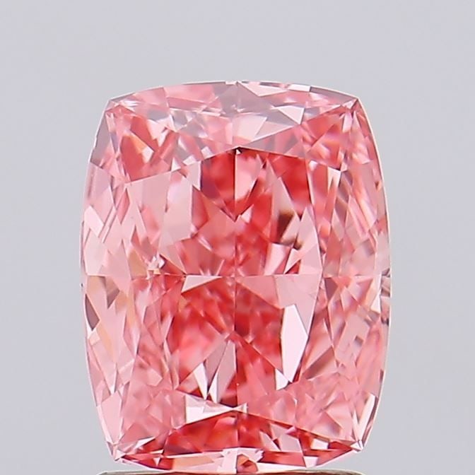 Loose Diamond - CUSHION MODIFIED 1.99ct Fancy Vivid Pink VVS2