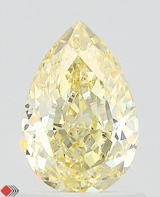 Loose Diamond - PEAR 1.08ct Fancy Yellow VVS2
