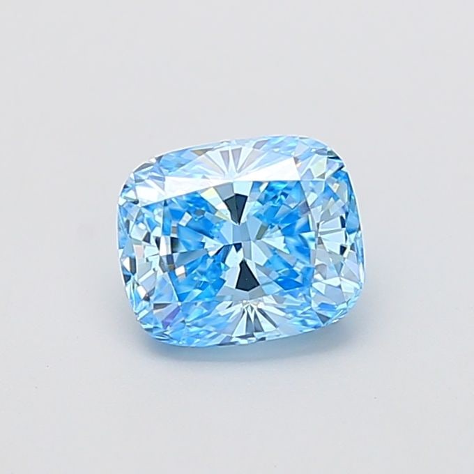 Loose Diamond - CUSHION MODIFIED 1.54ct Fancy Vivid Blue VS1