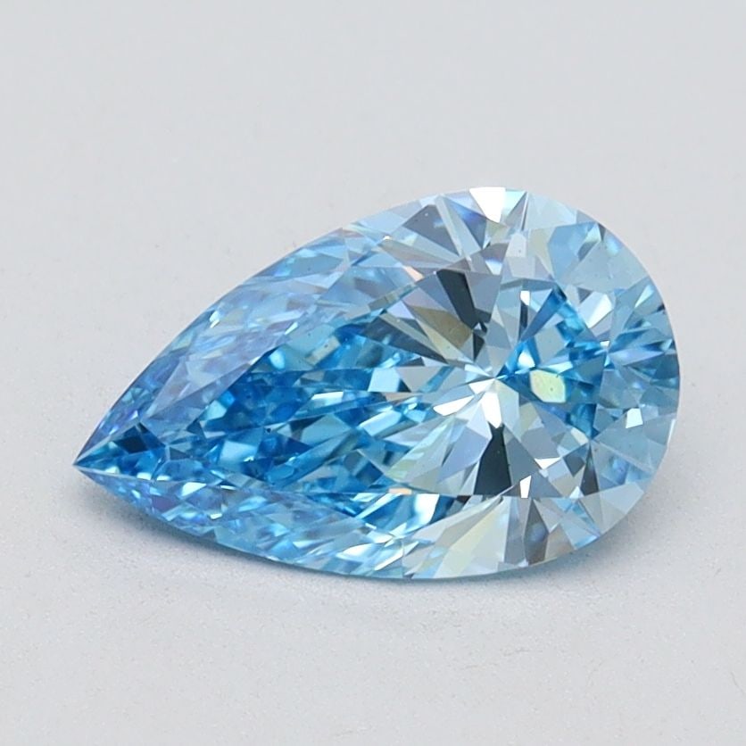 Loose Diamond - PEAR 1.05ct Fancy Vivid Blue VS2