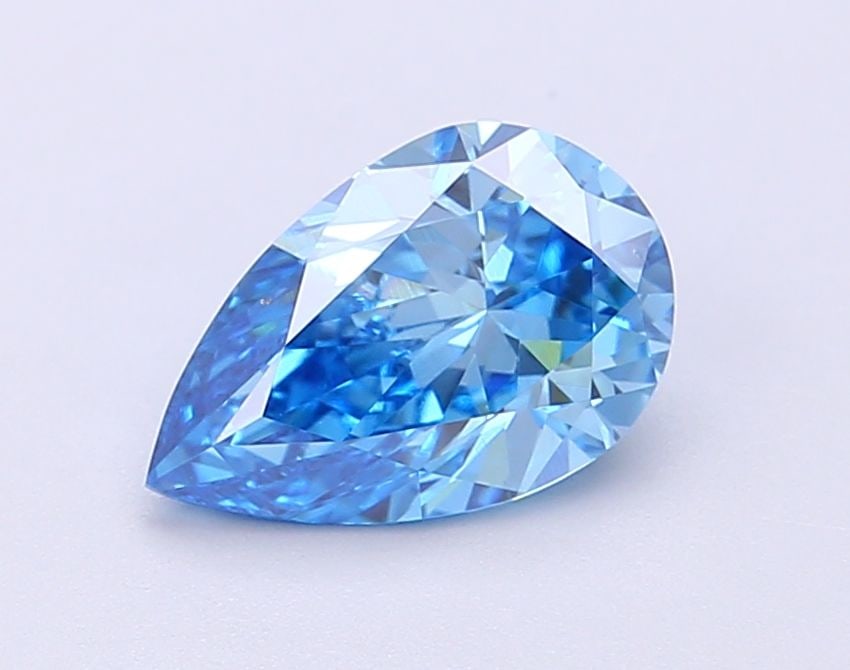 Loose Diamond - PEAR 1.54ct Fancy Vivid Blue VS1