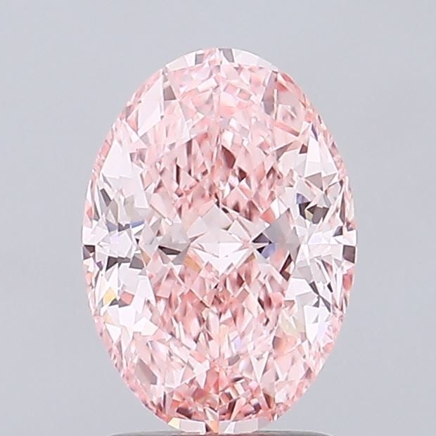 Loose Diamond - OVAL 2.05ct Fancy Vivid Pink VVS2