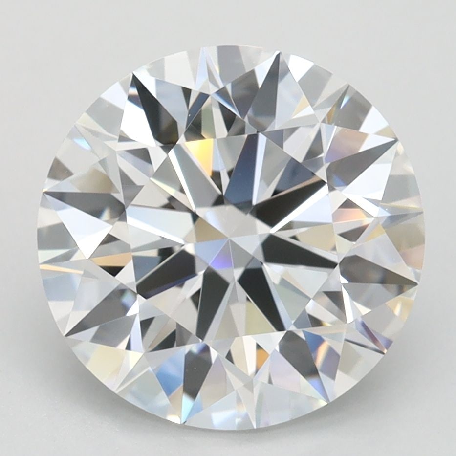 Ideal Loose Diamond - ROUND 2.96ct D FL