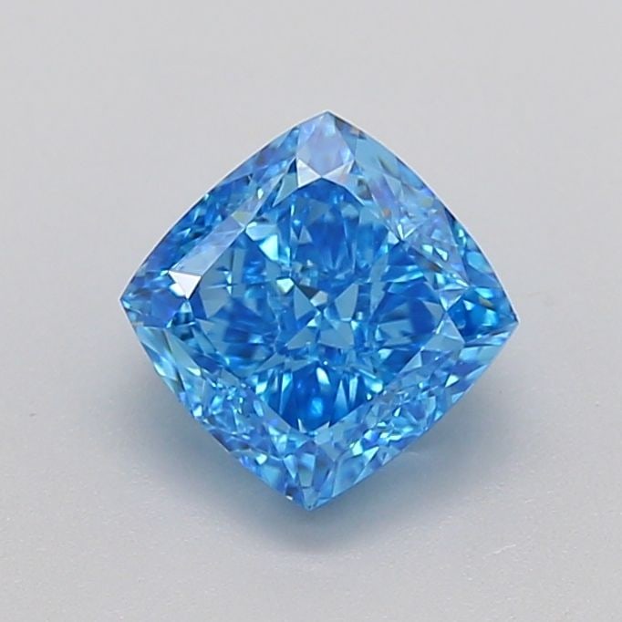 Loose Diamond - CUSHION MODIFIED 1.58ct Fancy Vivid Blue VS1
