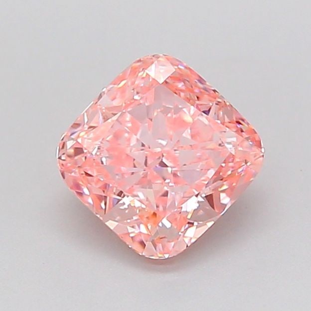 Loose Diamond - CUSHION MODIFIED 1.0ct Fancy Vivid Pink VS1