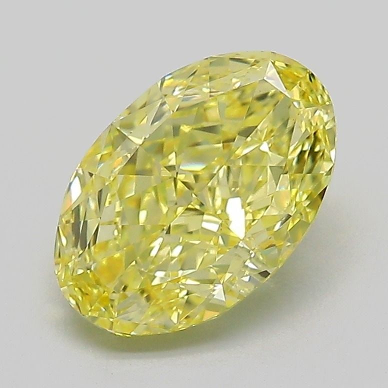 Loose Diamond - OVAL 1.86ct Fancy Vivid Yellow VVS2