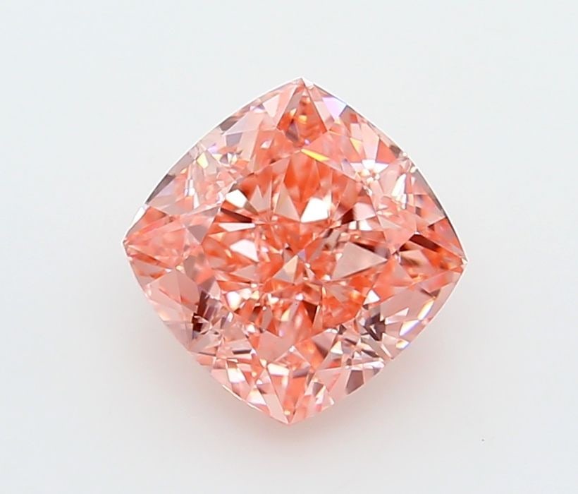 Loose Diamond - CUSHION MODIFIED 2.02ct Fancy Vivid Pink VS1