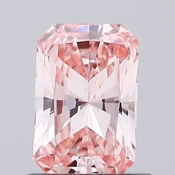 Loose Diamond - RADIANT 0.66ct Fancy Intense Pink VS1