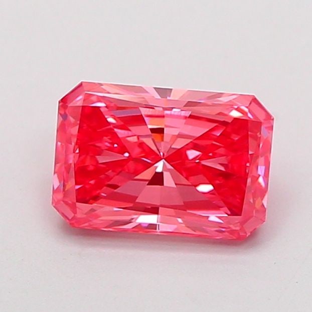 Loose Diamond - RADIANT 1.12ct Fancy Vivid Pink VVS2