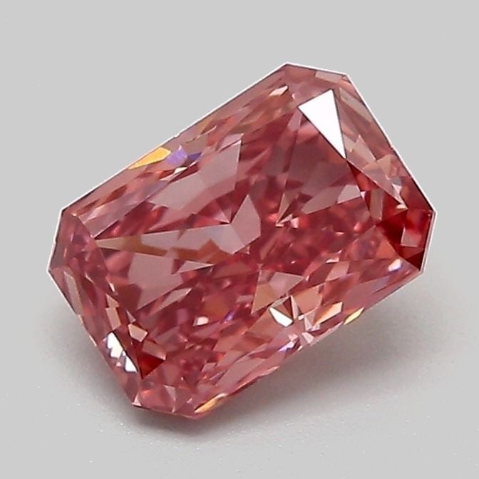 Loose Diamond - RADIANT 1.16ct Fancy Vivid Pink VVS2
