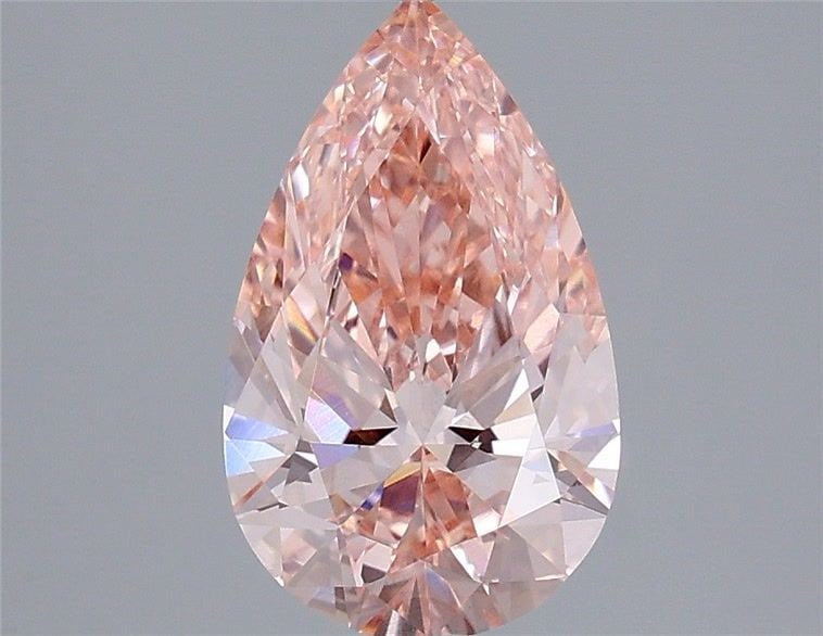 Loose Diamond - PEAR 2.05ct Fancy Vivid Pink VVS2