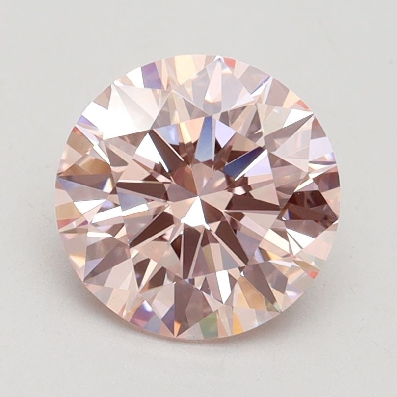 Loose Diamond - ROUND 1.9ct Fancy Intense Pink VS1