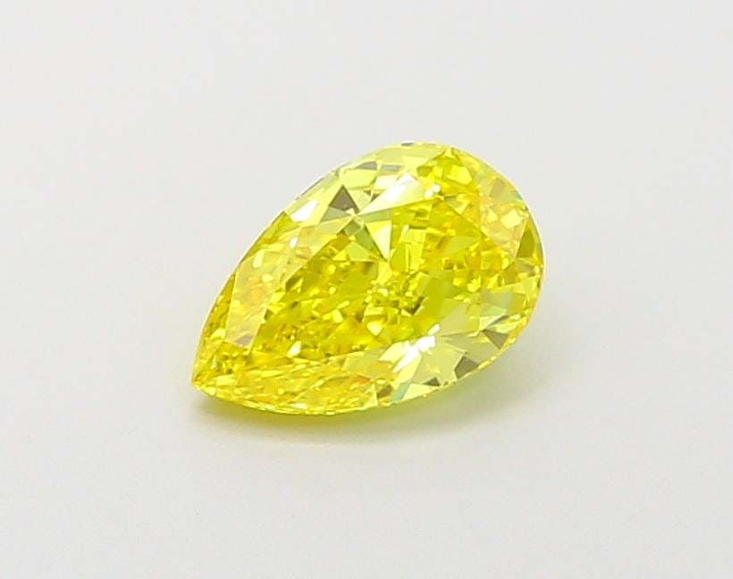 Loose Diamond - PEAR 1.0ct Fancy Vivid Yellow VVS1