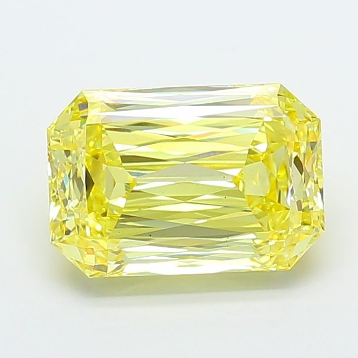 Loose Diamond - RADIANT 5.05ct Fancy Intense Yellow VS2
