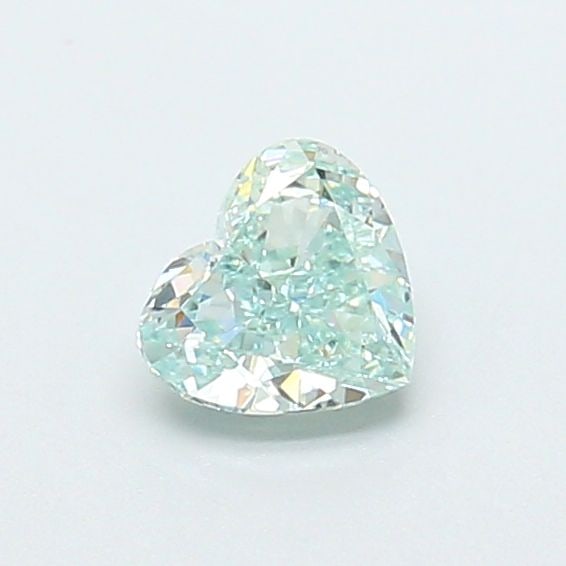 Loose Diamond - HEART 0.55ct Fancy Intense Green VS1