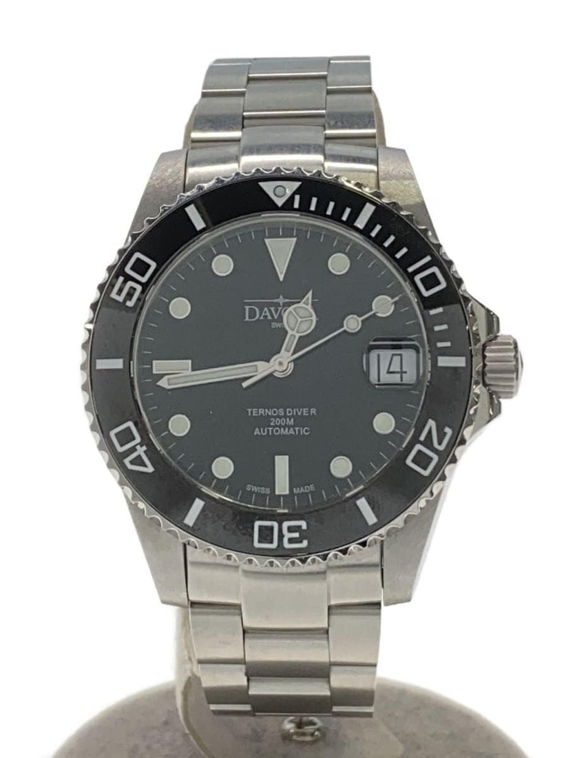 DAVOSA Ternos Black Dial Automatic Men's Wristwatch