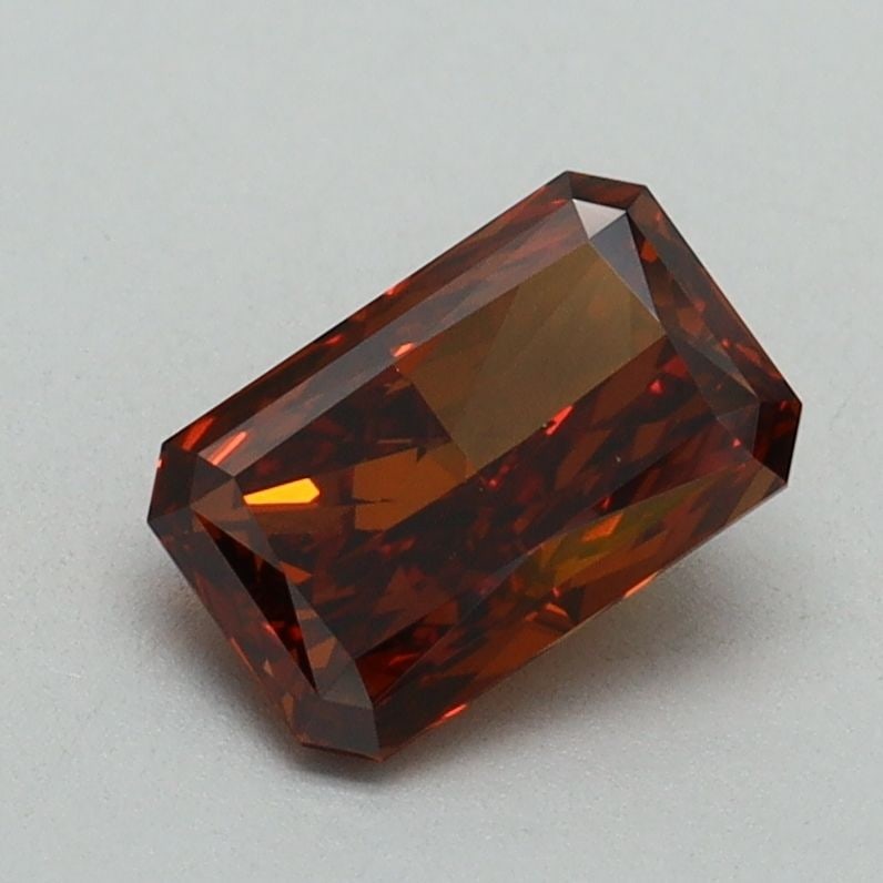 Loose Diamond - RADIANT 1.04ct Fancy Vivid Orange VVS2