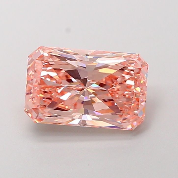 Loose Diamond - RADIANT 4.01ct Fancy Intense Pink VVS2