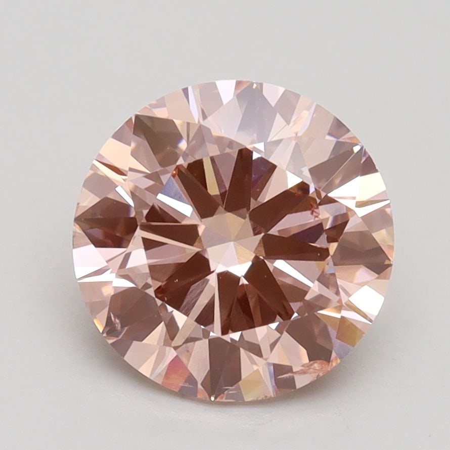 Loose Diamond - ROUND 2.24ct Fancy Intense Pink SI1