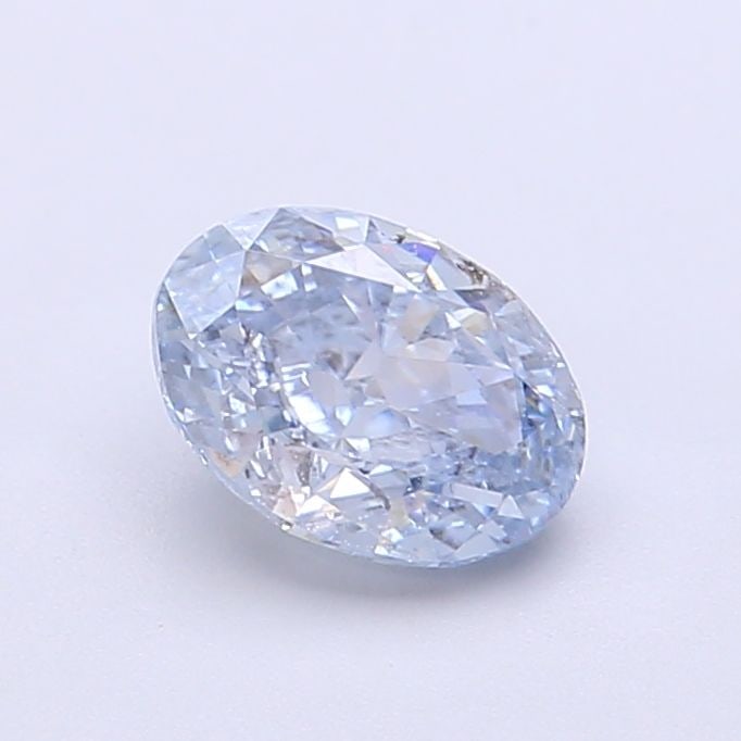 Loose Diamond - OVAL 1.02ct Fancy Vivid Blue VVS2