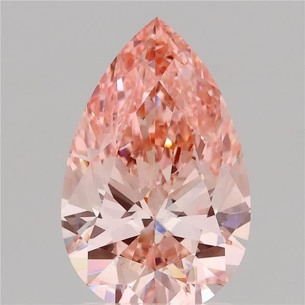 Loose Diamond - PEAR 2.03ct Fancy Vivid Pink VVS2